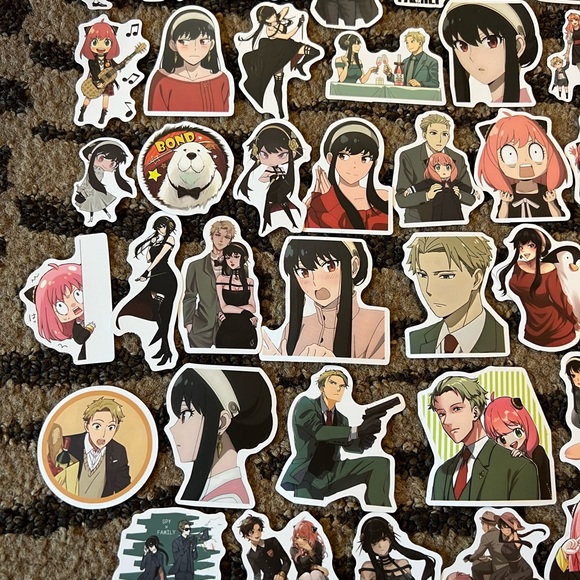 COPY - Spy x Family 50 pcs Stickers Set Japanese Anime - Picture 2 of 5